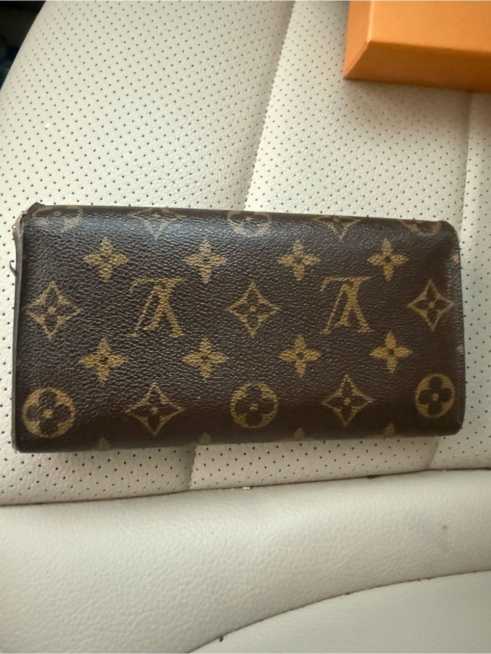 Louis Vuitton Monogram Canvas Long Wallet - Brown and Gold - Picture 10 of 16